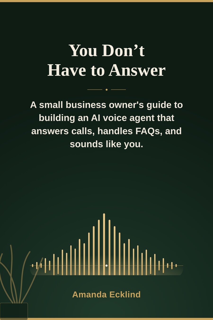 You Don't Have to Answer book cover